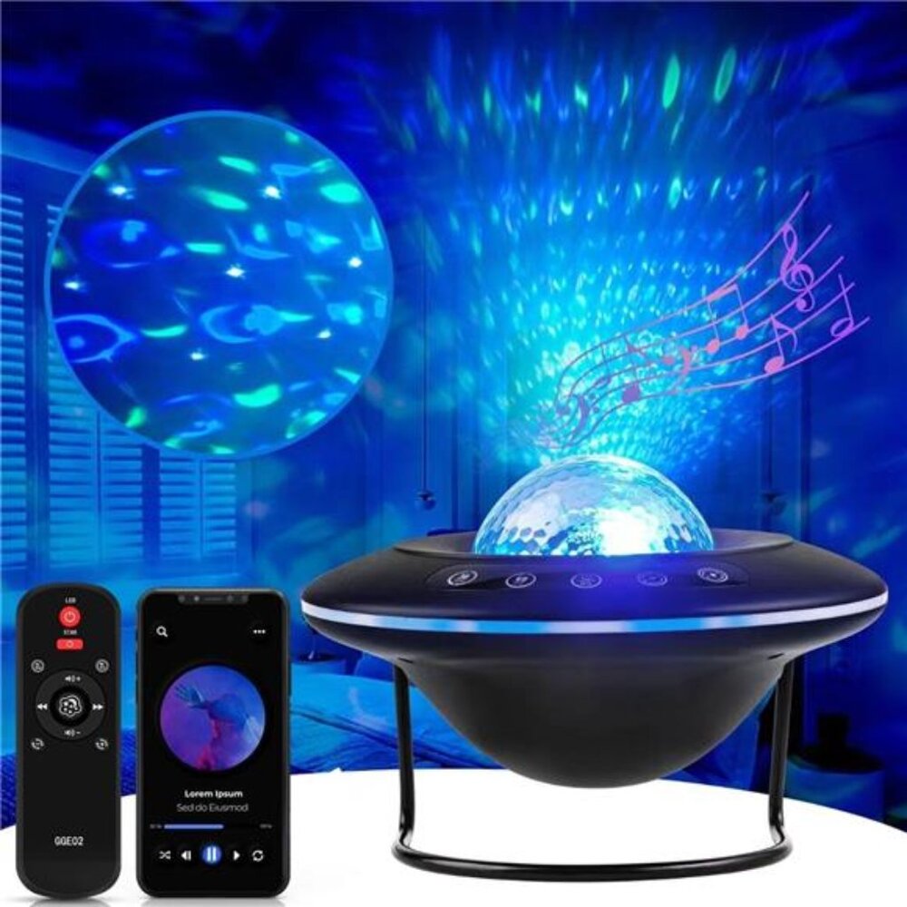 Star Projector, Galaxy Starry Projection Lamp, Bluetooth Speaker